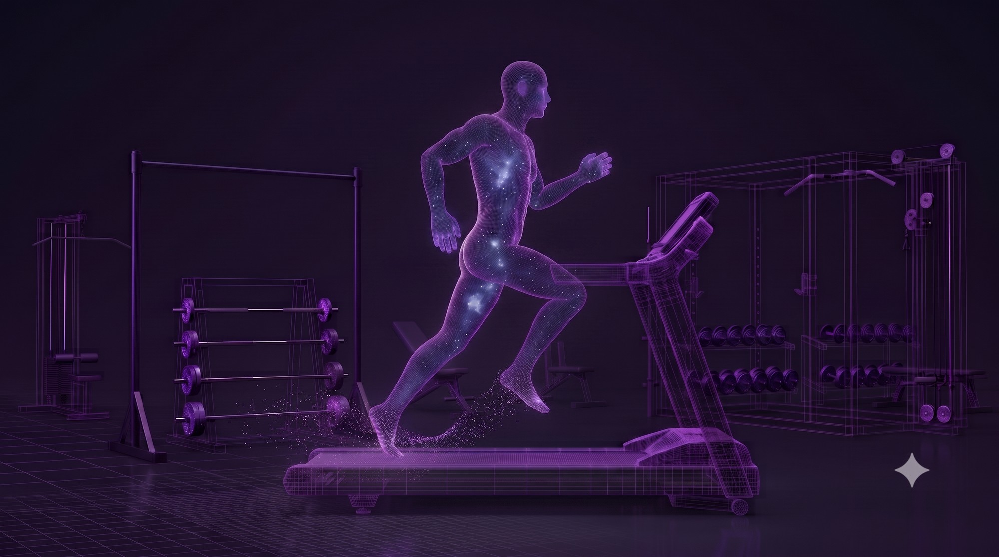 The same runner rebuilt as a Celestial digital twin